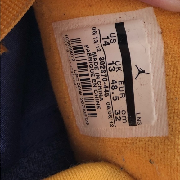 Air Jordan Mens size 14 - Picture 6 of 6